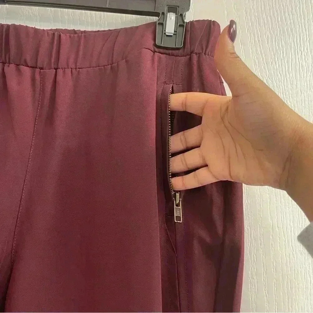 JOGGER PANTS (Burgundy) - Picture 6 of 11